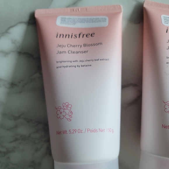 NEW Innisfree Jeju Cherry Blossom Jam Cleanser x2 - Picture 2 of 5